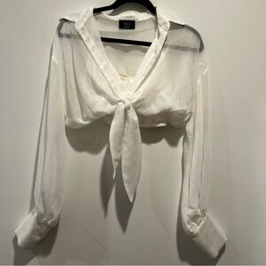 Vici long sleeve crop top